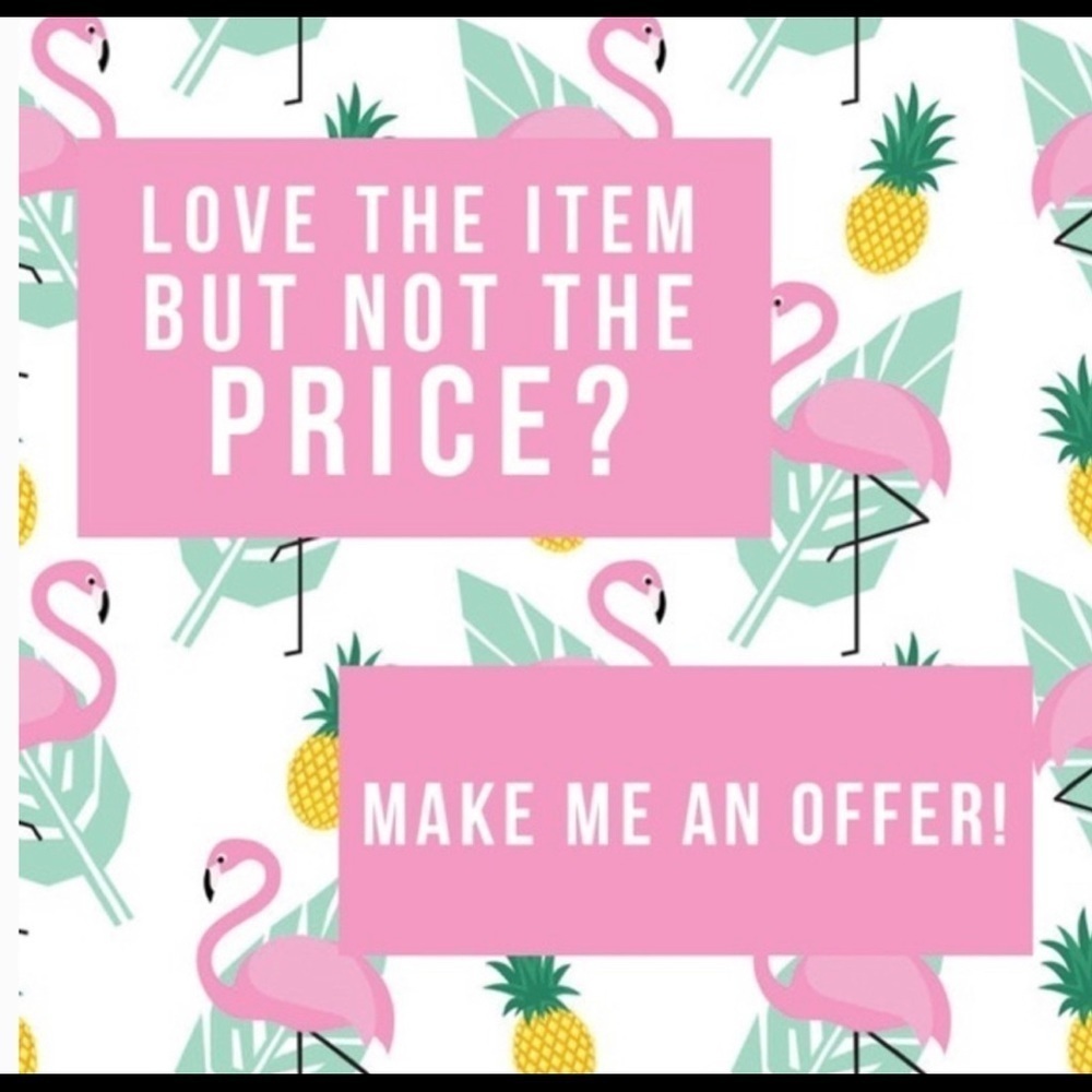 Make me a reasonable offer that I can’t refuse!!!